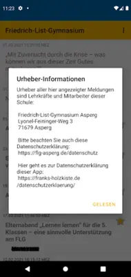 Friedrich-List-Gymnasium android App screenshot 0